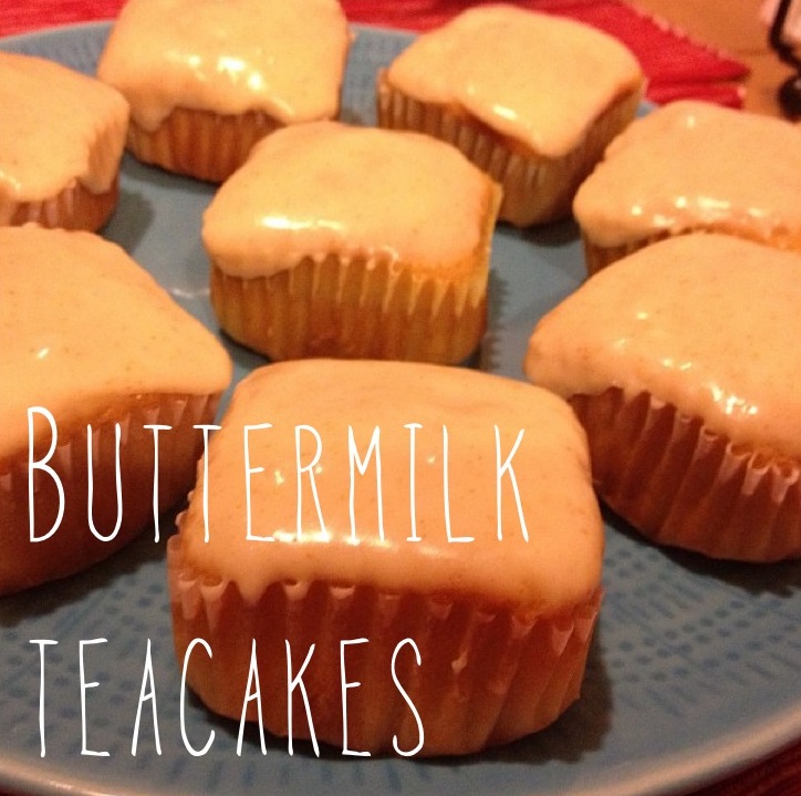 Recipes Buttermilk Teacakes with Vanilla Glaze Martino's