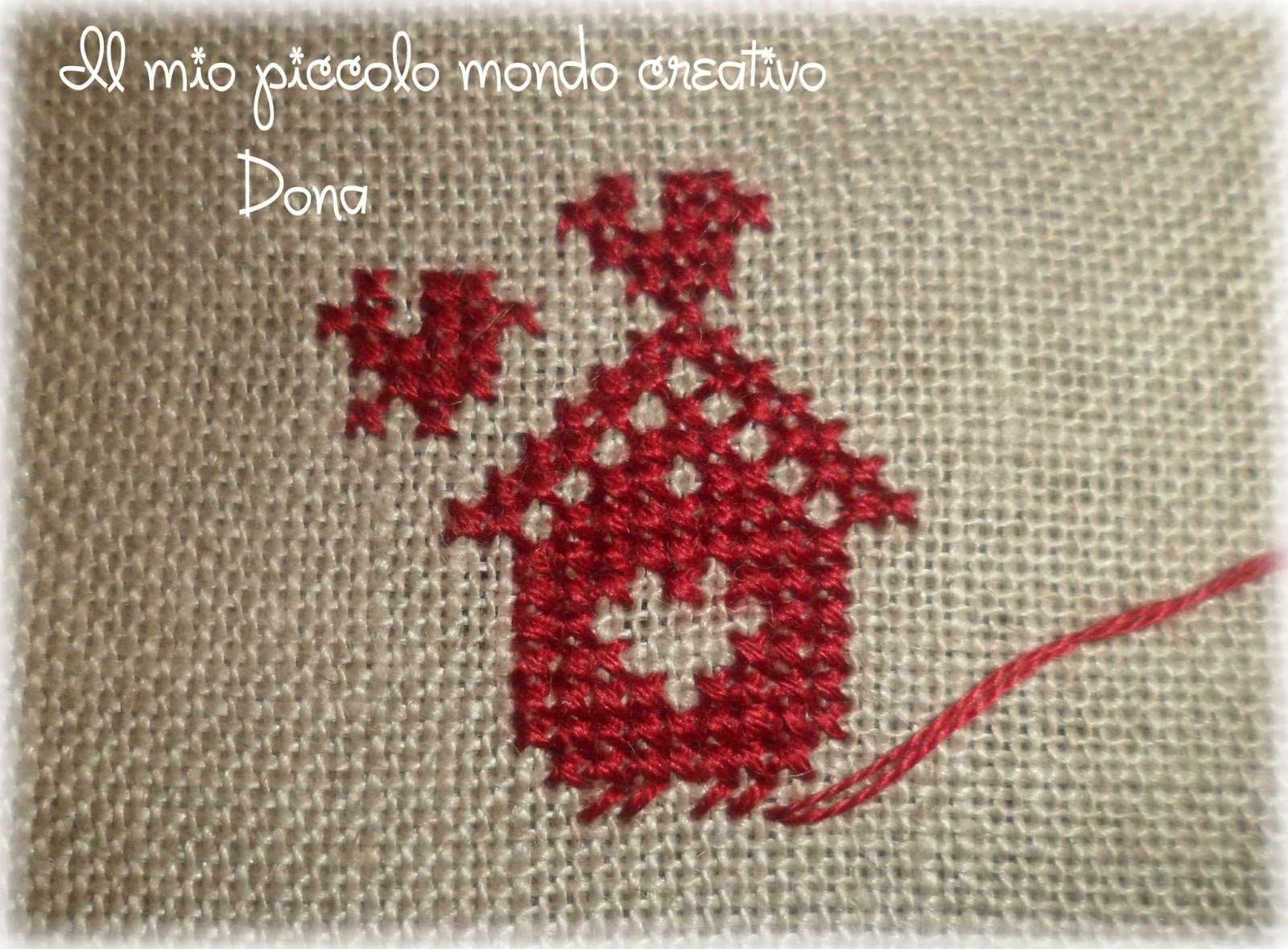 Festive Saluti con salti a FIORI GHIRLANDE /& Nastri cross stitch chart