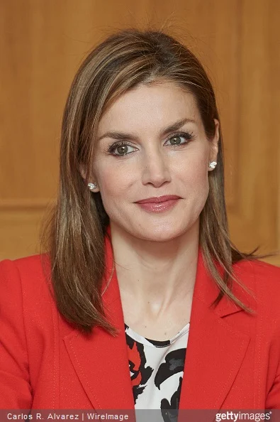 Queen Letizia of Spain visits the Artillery Military Academy 