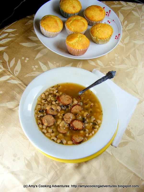 Smoked Sausage & Black Eyed Pea Soup