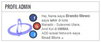 Cara Memasang Widget Profil About Me di Blog Cara Memasang Widget Profil About Me di Blog