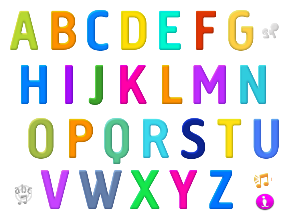 Worksheets The Alphabet our becker blog interactive alphabet app there are a few options to navigating the child can click on individual letters which go an letter card or they do alphabet