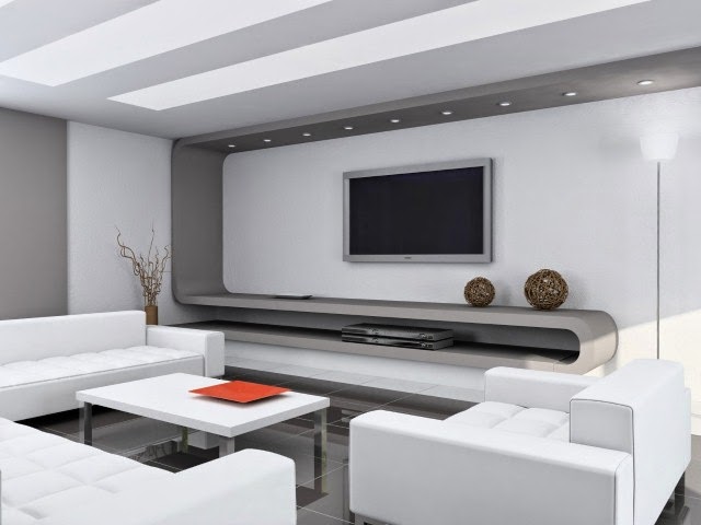 Modern living room decorating ideas 2012