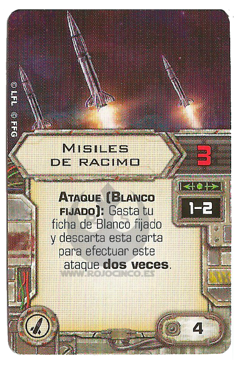 N'Dru Suhlak y "Hot Shot" Blaster Misiles+de+Racimo