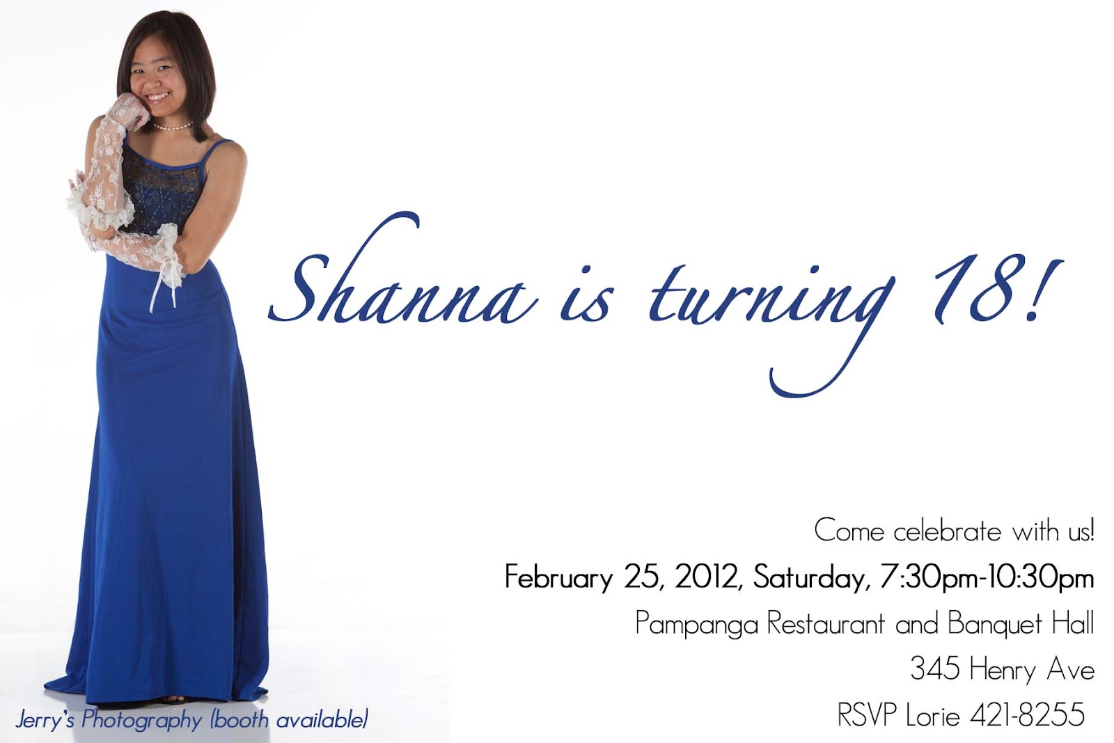 mommy designs shanna s 18th birthday invitation