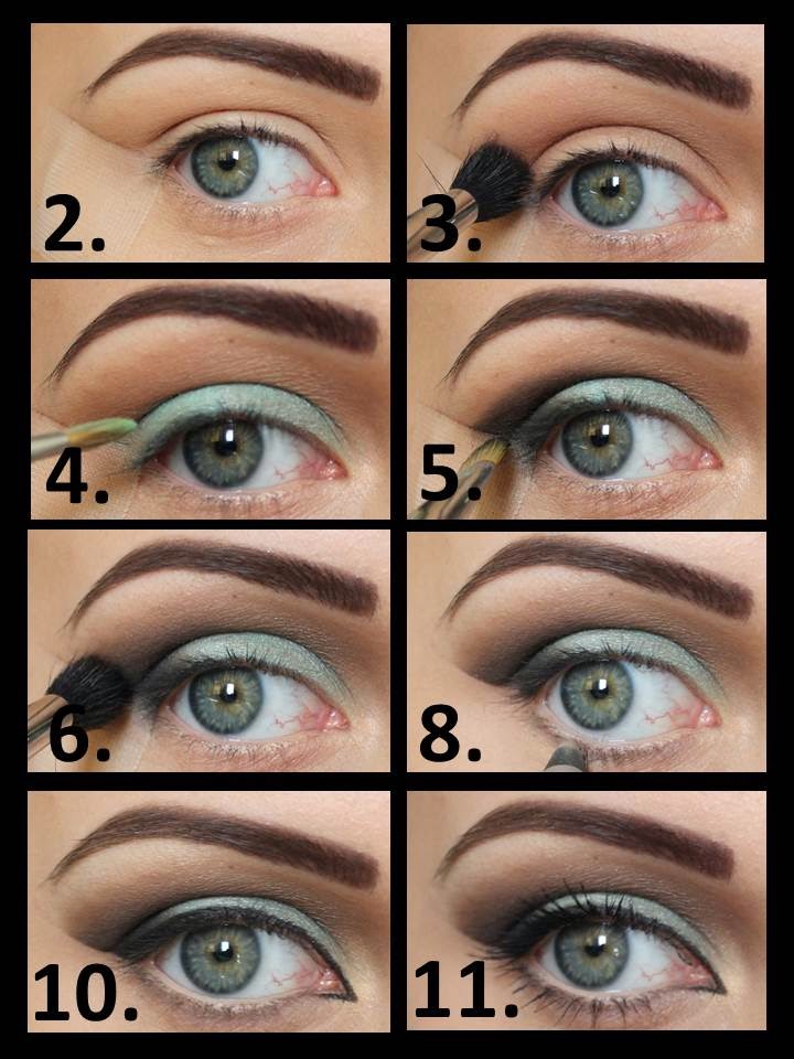Make Up Art By Ingrida Ramanauskaite Sexy Mint Charcoal Smokey