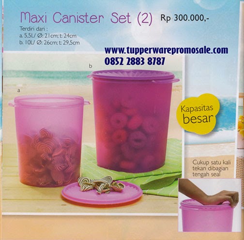 Maxi Canister Set (2) Maxi Canister Set (2)