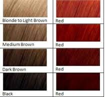 Hairstyle And Hair Color Of 2012 Red Hair Color Chart 2012