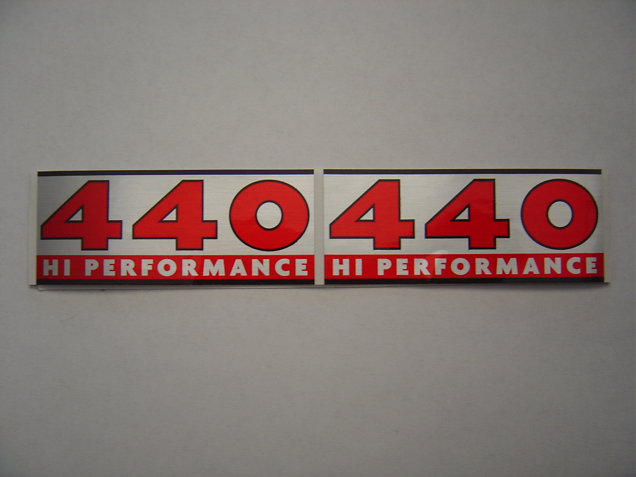 Al's Rapid Transit New 440 High Performace Valve Cover Decals