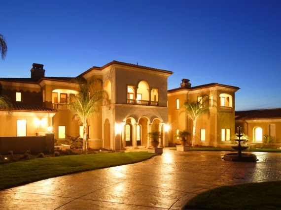 desain rumah mewah dan luas