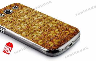 Metal Carved Pattern Hard Case For Samsung Galaxy S3
