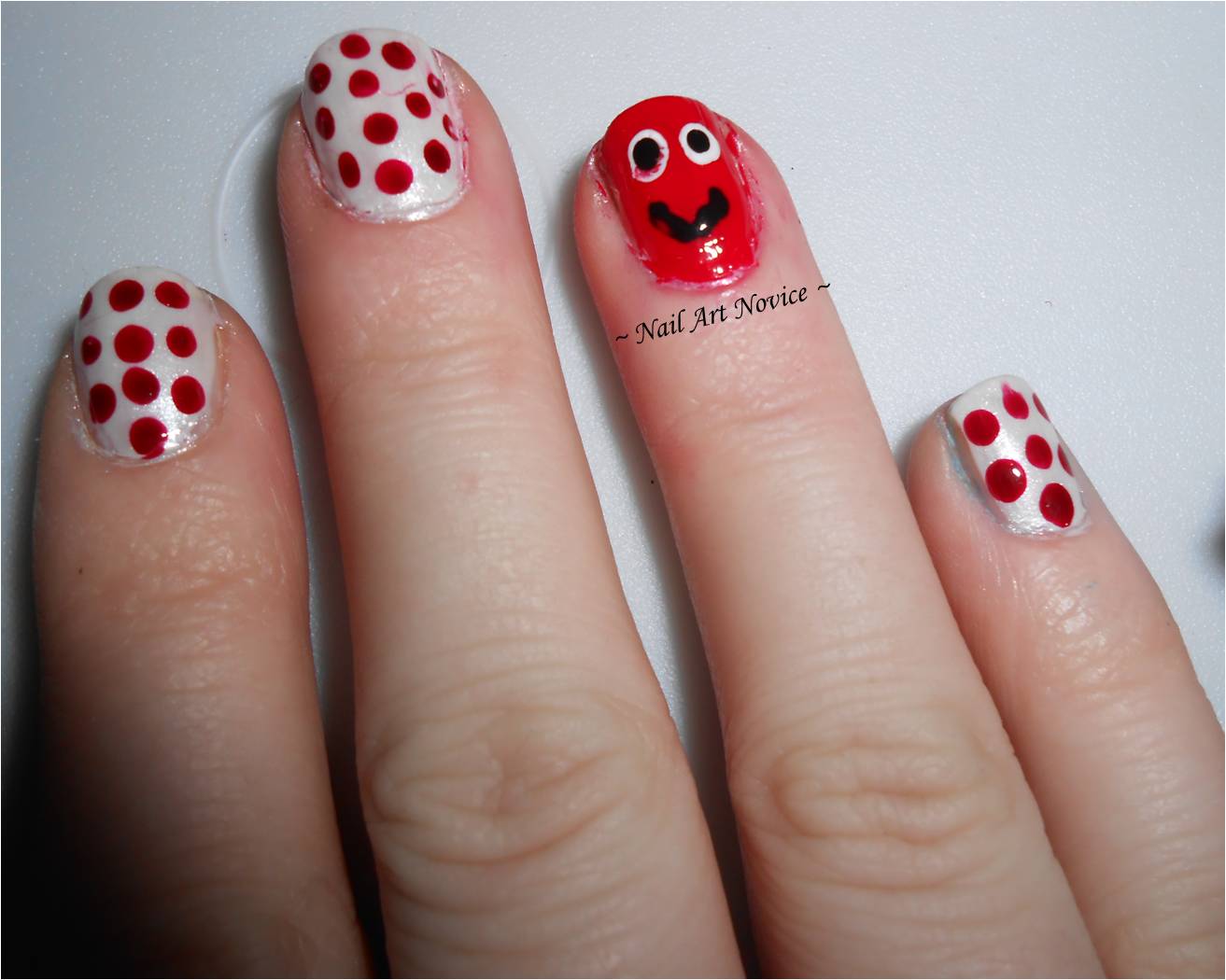 Red Nose Day Nail Designs for Long Nails - wide 9
