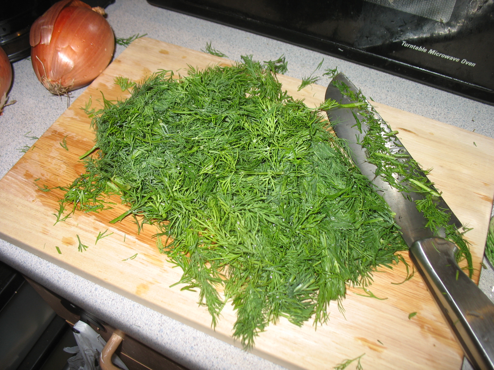 Dill is essential in a soup like this use fresh dill!