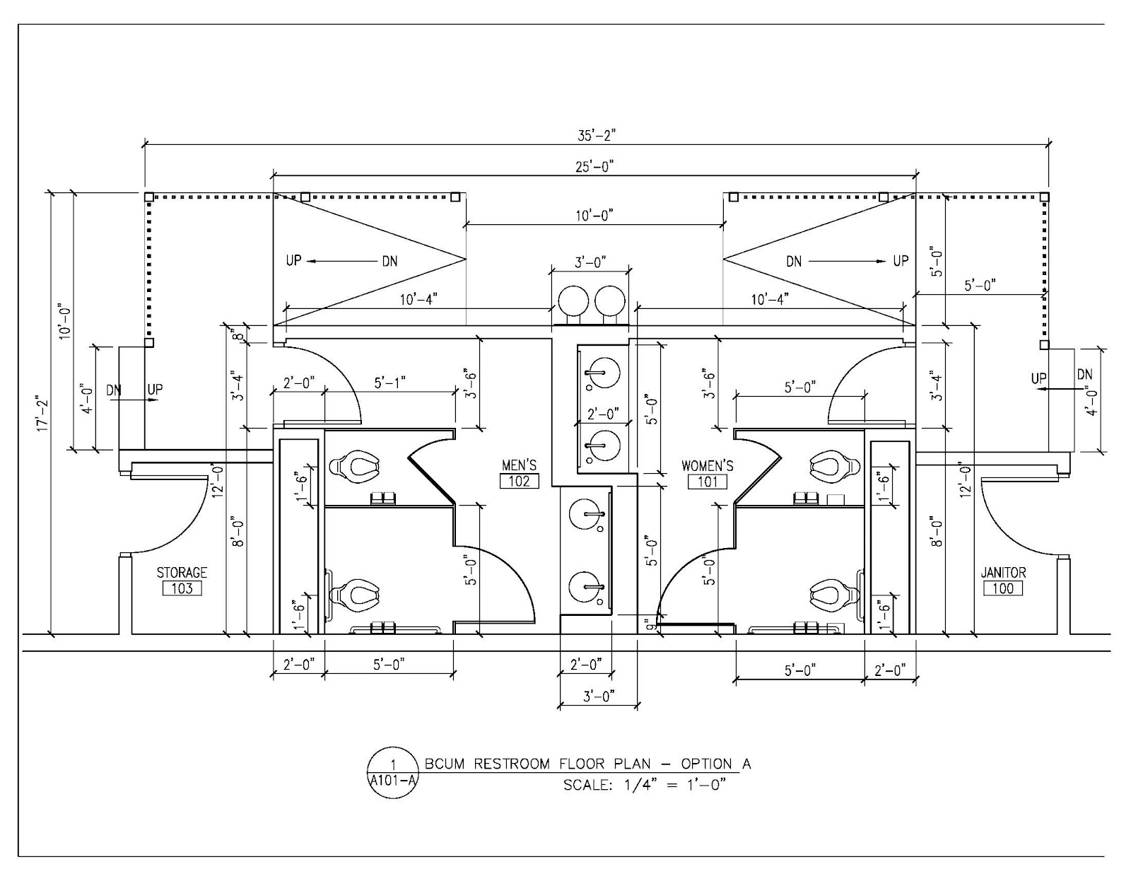 Ada Restroom Layout