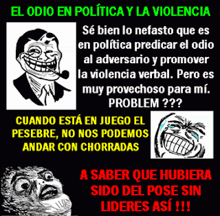 meme política odio violencia españistán
