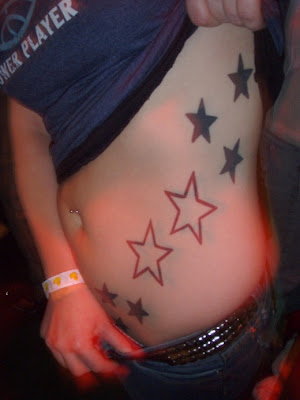 Girl Tattoos On Ribs