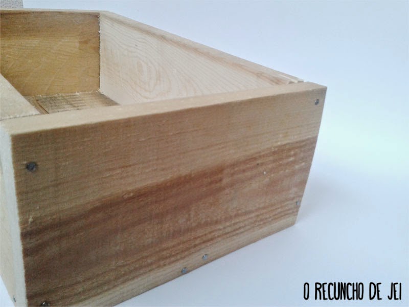 O Recuncho de Jei: DIY: Caja rústica
