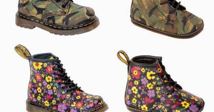 childrens black doc martens