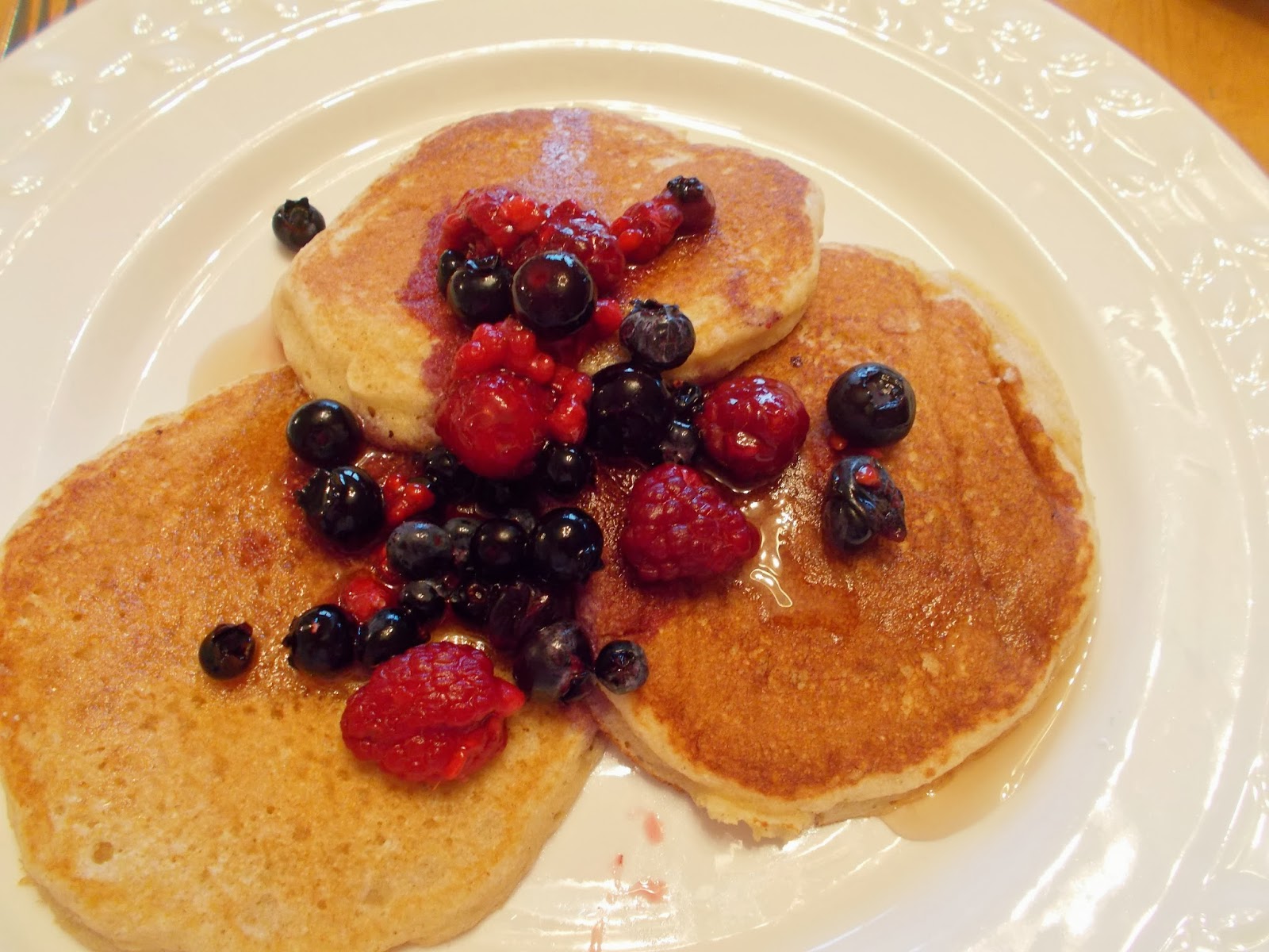 Sarah's Fares Basic Whole Wheat Pancakes