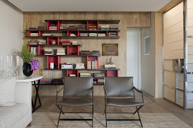 Tatiana Doria: Cubos de madera para estantes