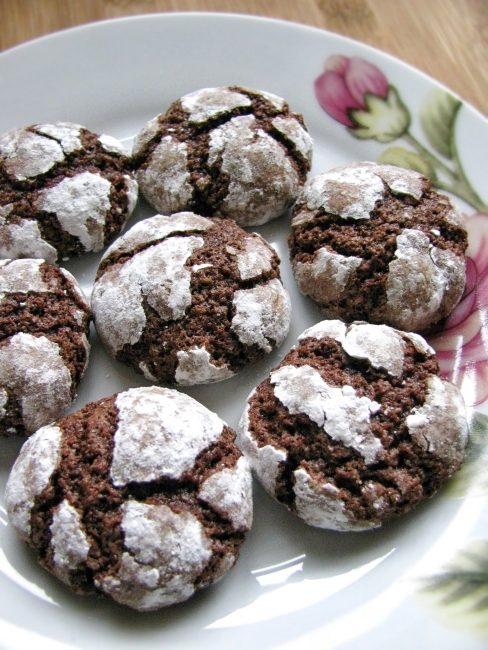 chocolate truffle cookies