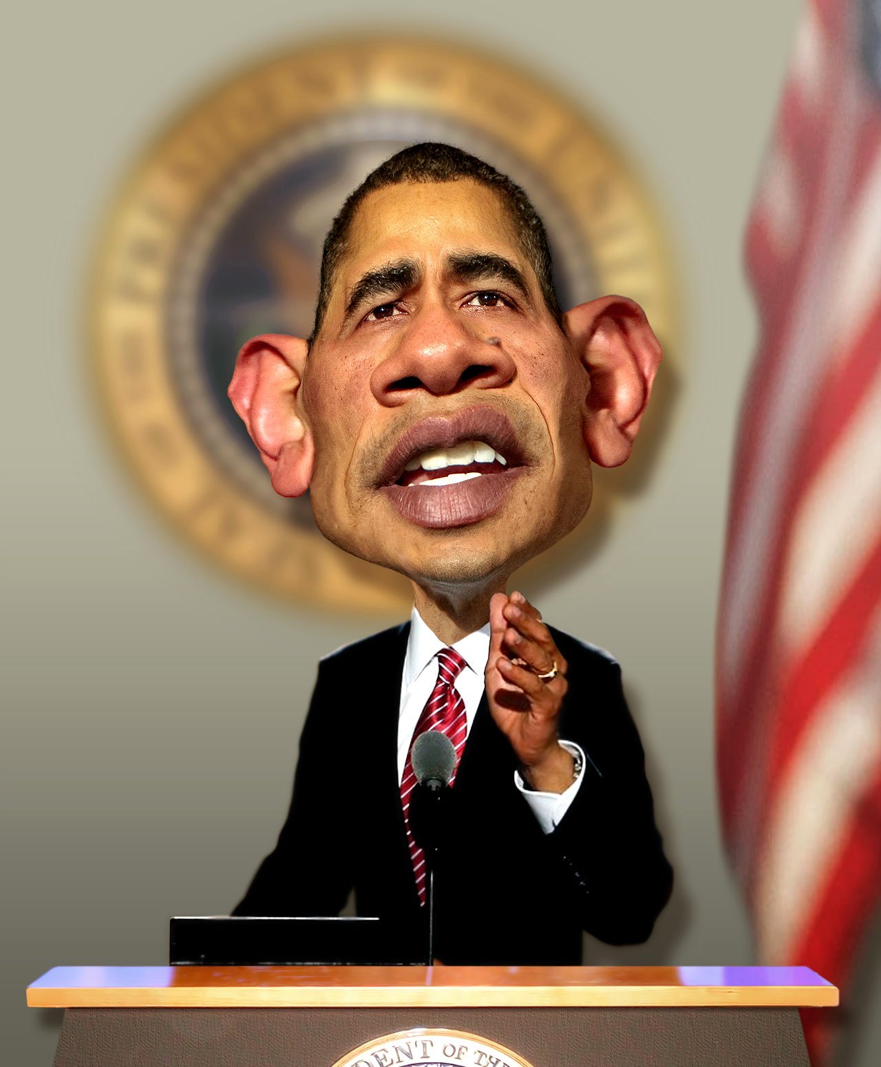 Image result for Barack Obama portrait
