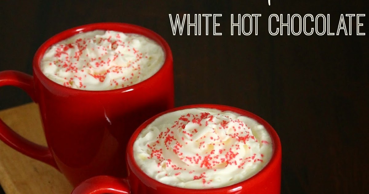 Love and Confections Vanilla Bean White Hot Chocolate VanillaWeek