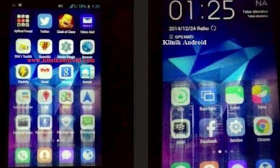 CARA MENGATASI LCD HANDPHONE ANDROID BERGARIS