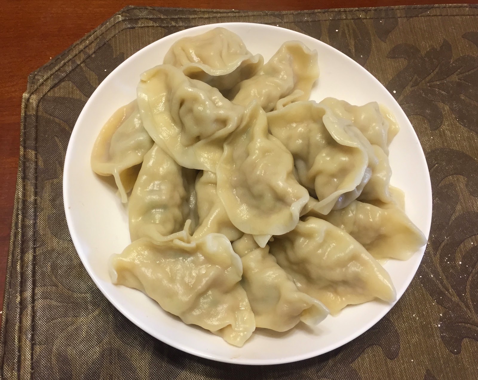 媽媽的拿手菜 Papa's Favorite Recipes Water Dumplings with ground pork and