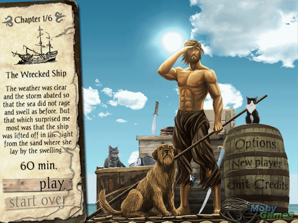 Ukryte Obiekty Adventures of Robinson Crusoe