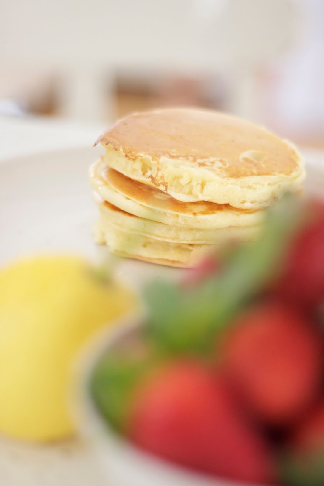 take time to make yourself feel good Fluffy pancakes