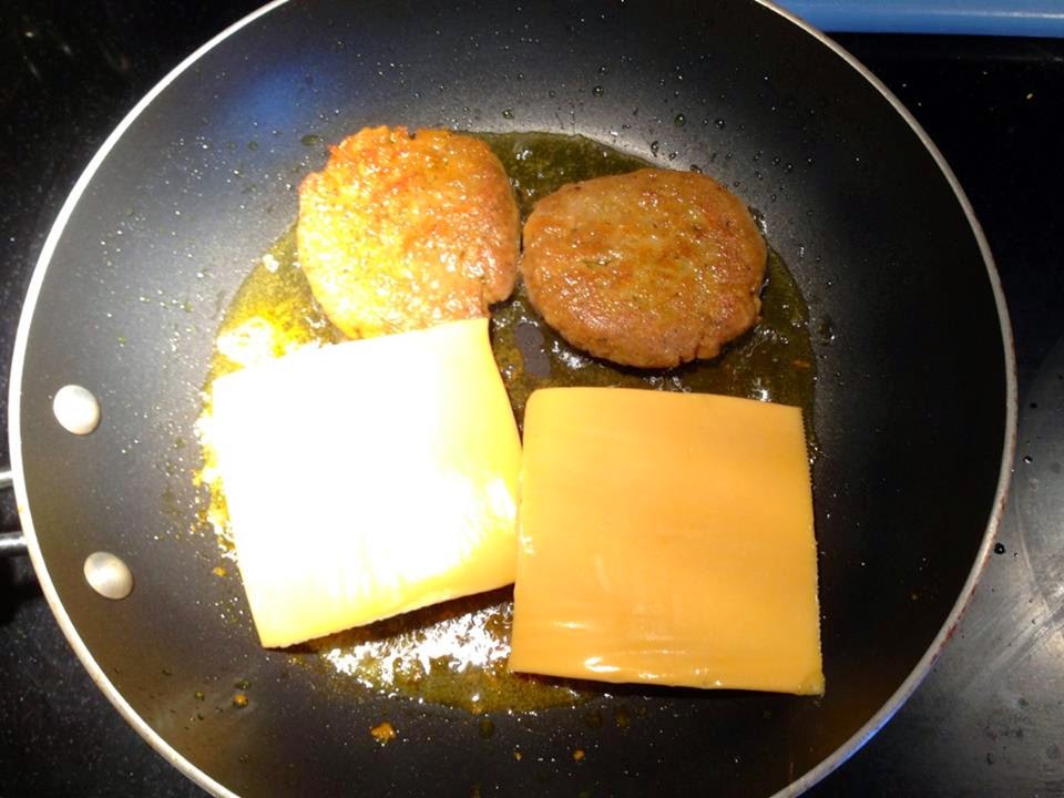 The Comforting Vegan Vegan Sausage Biscuit with "Egg" & Cheese