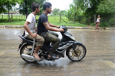 Rakhine driving around Sittwe June 2012 at time of first attack.