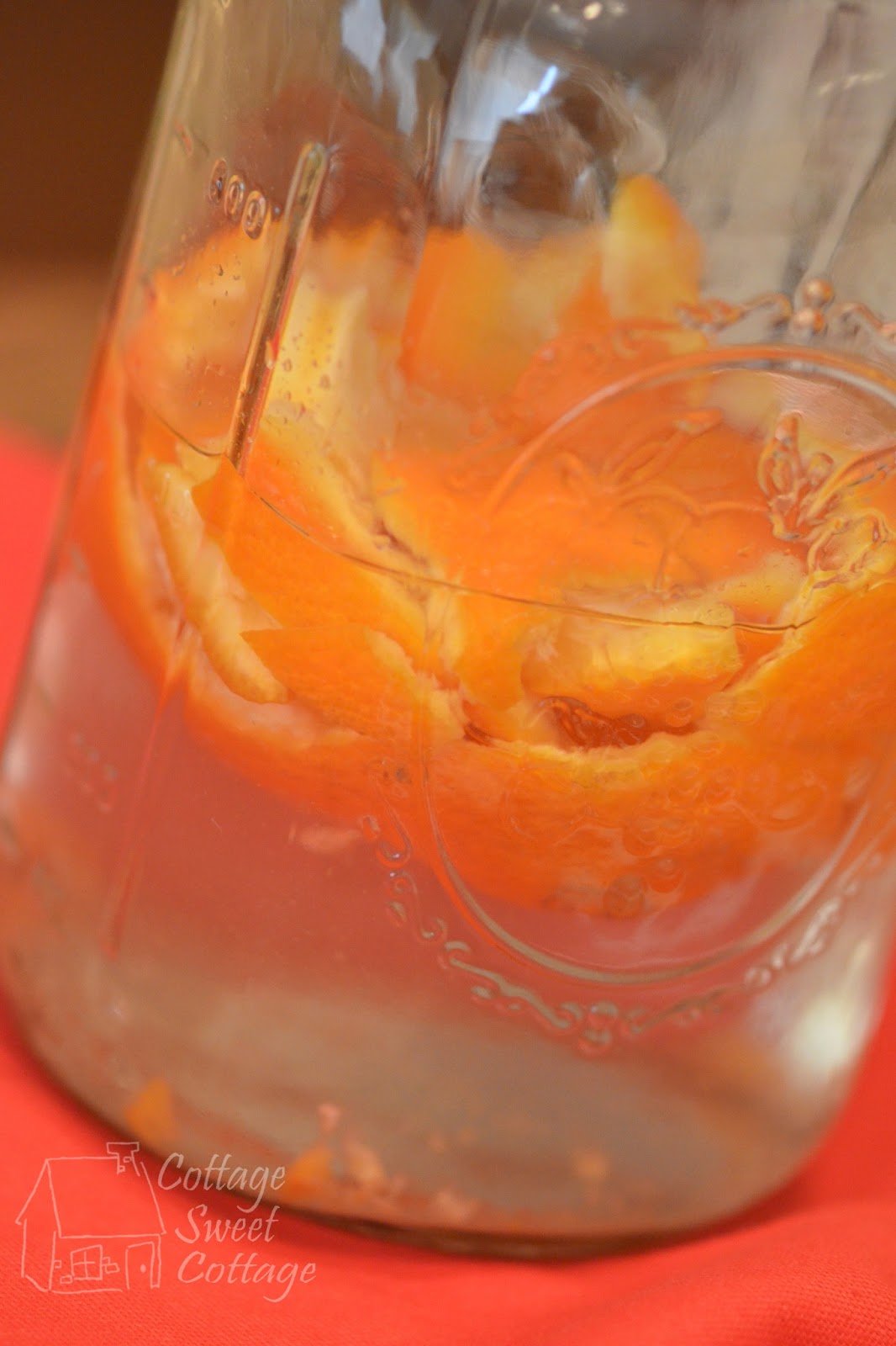 Cottage Sweet Cottage Orange Infused Vinegar