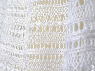 machine knitting passap bamboo lace scarf shoulderette
