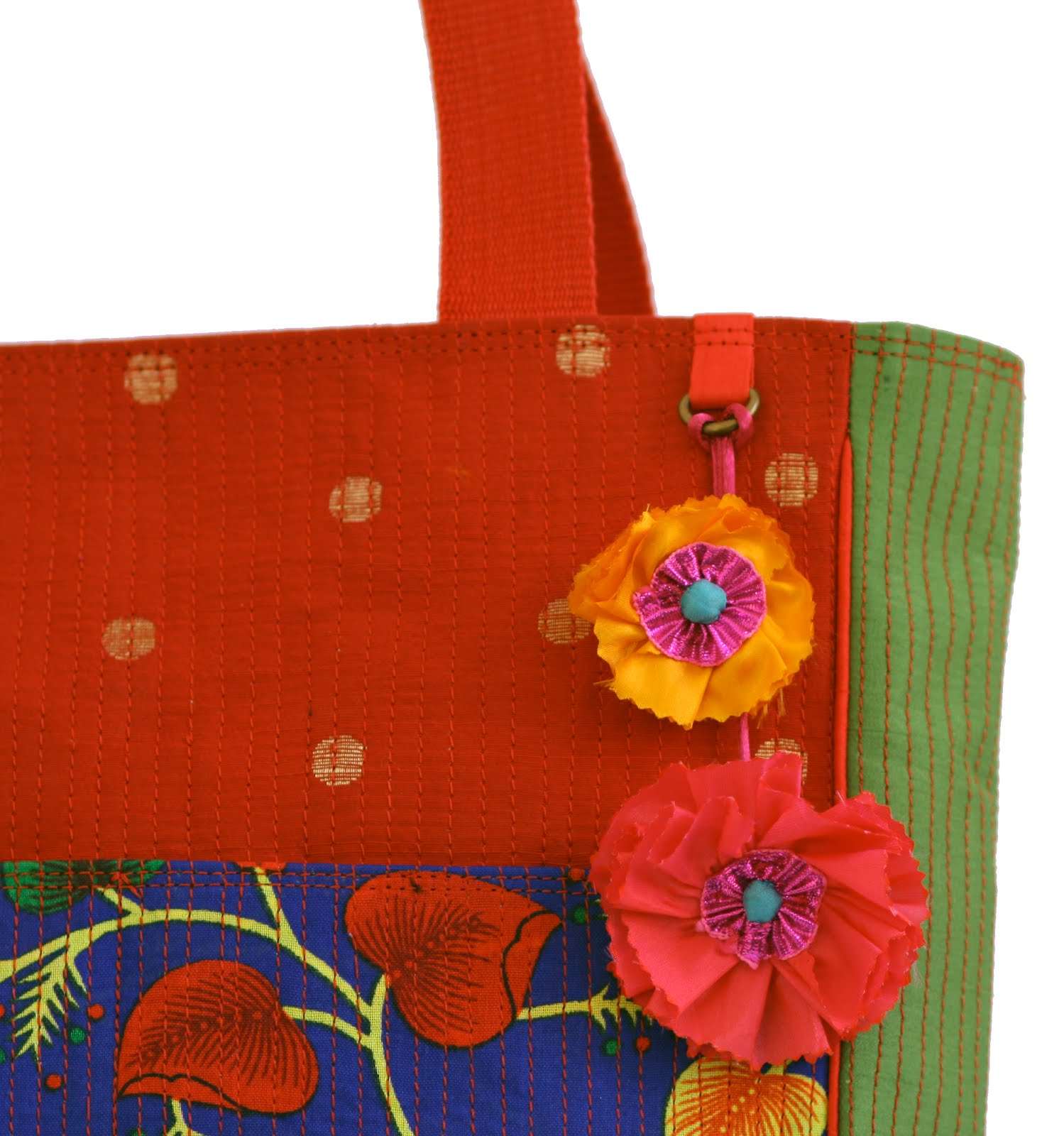 Pure Ghee Designs New Lungi shoulder bag with front pockets