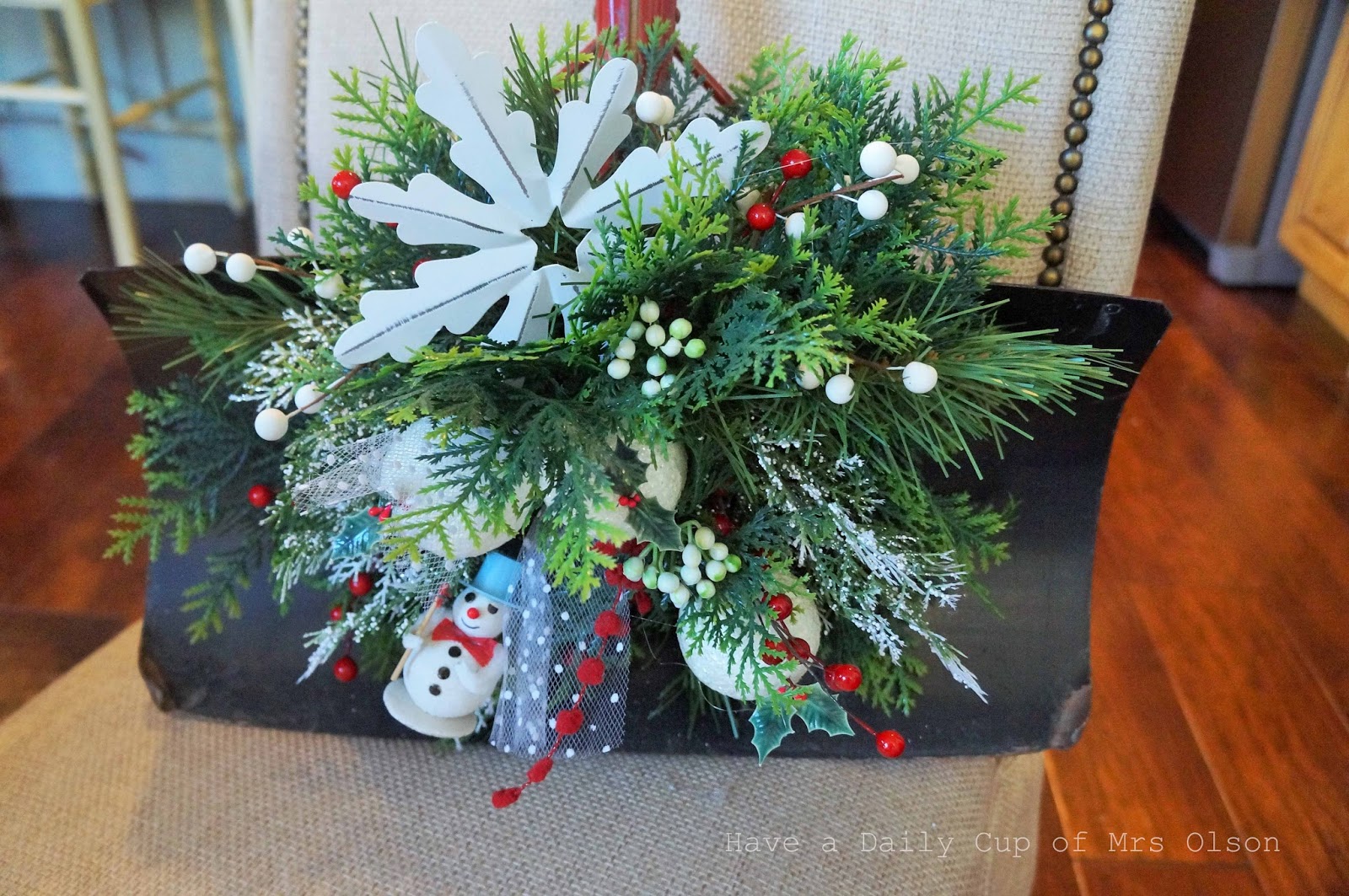 Decorating Snow ShovelsSnow Much Fun! Have a Daily Cup of Mrs. Olson