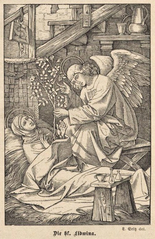 Today with the Saints April 14 Saint Lidwina