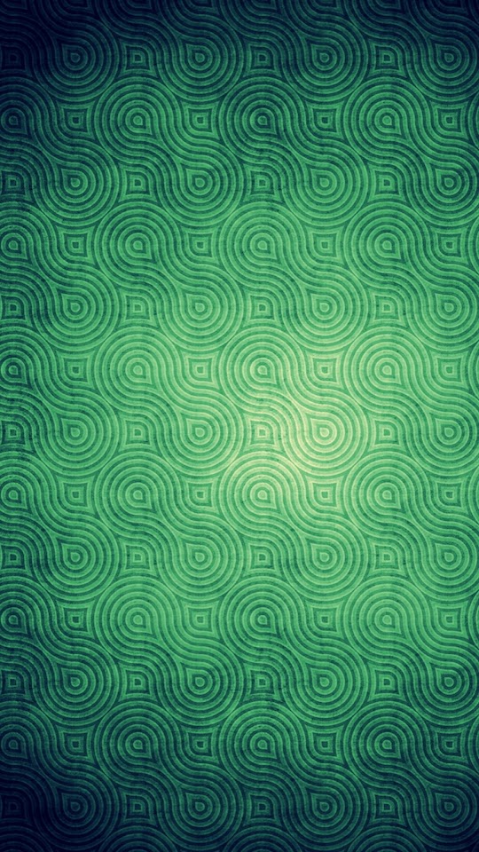Green Curly Infinite Pattern  Android Best Wallpaper