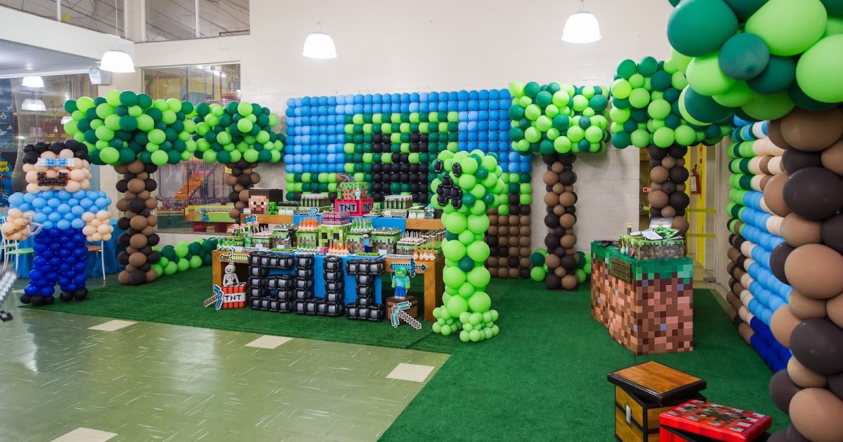 Image result for minecraft festa de aniversário