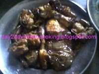 Brinjal Fry recipe of fried eggplant serves as a side dish