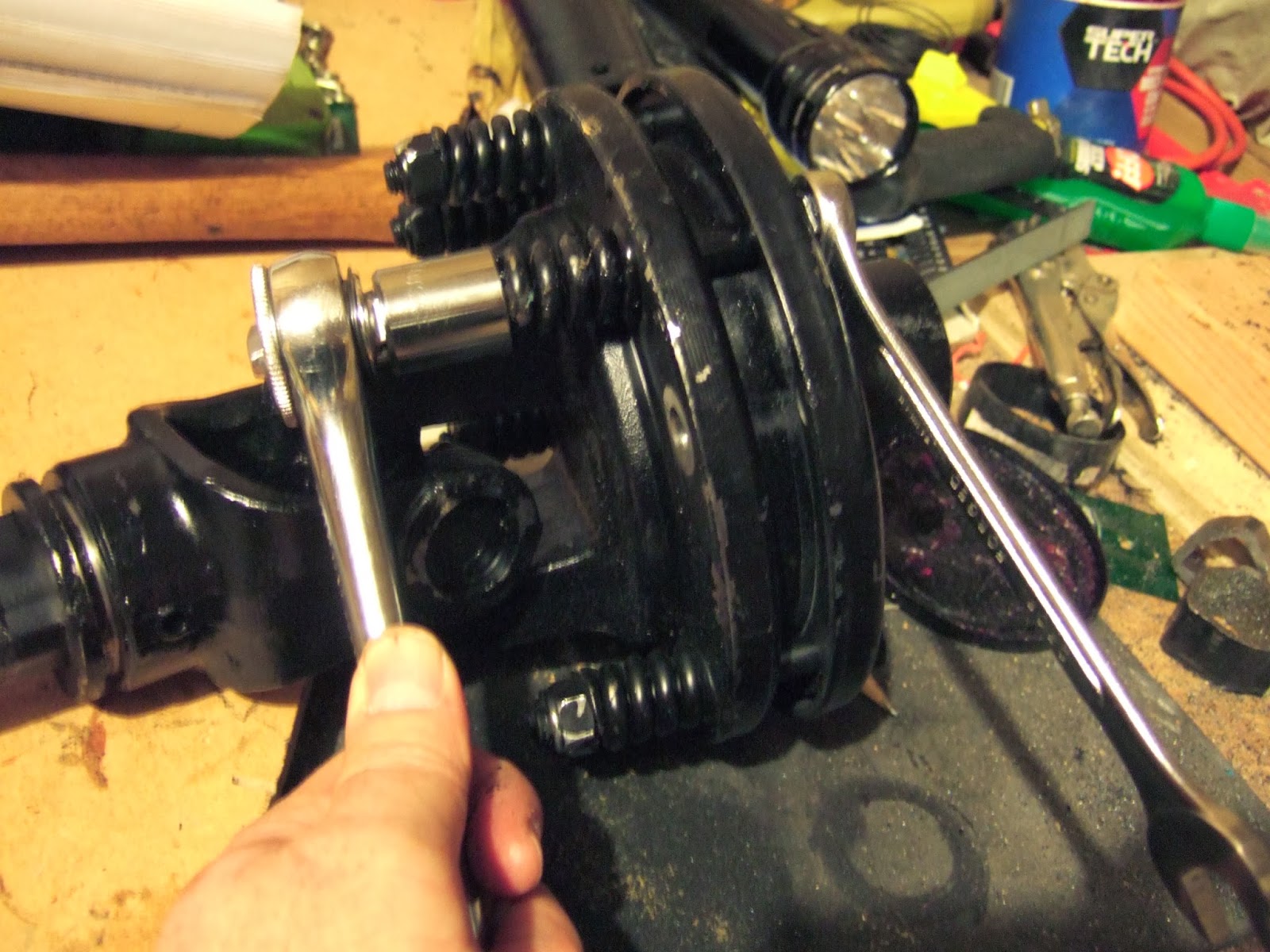 Tractor maintenance Land Pride tiller and mower driveline maintenance