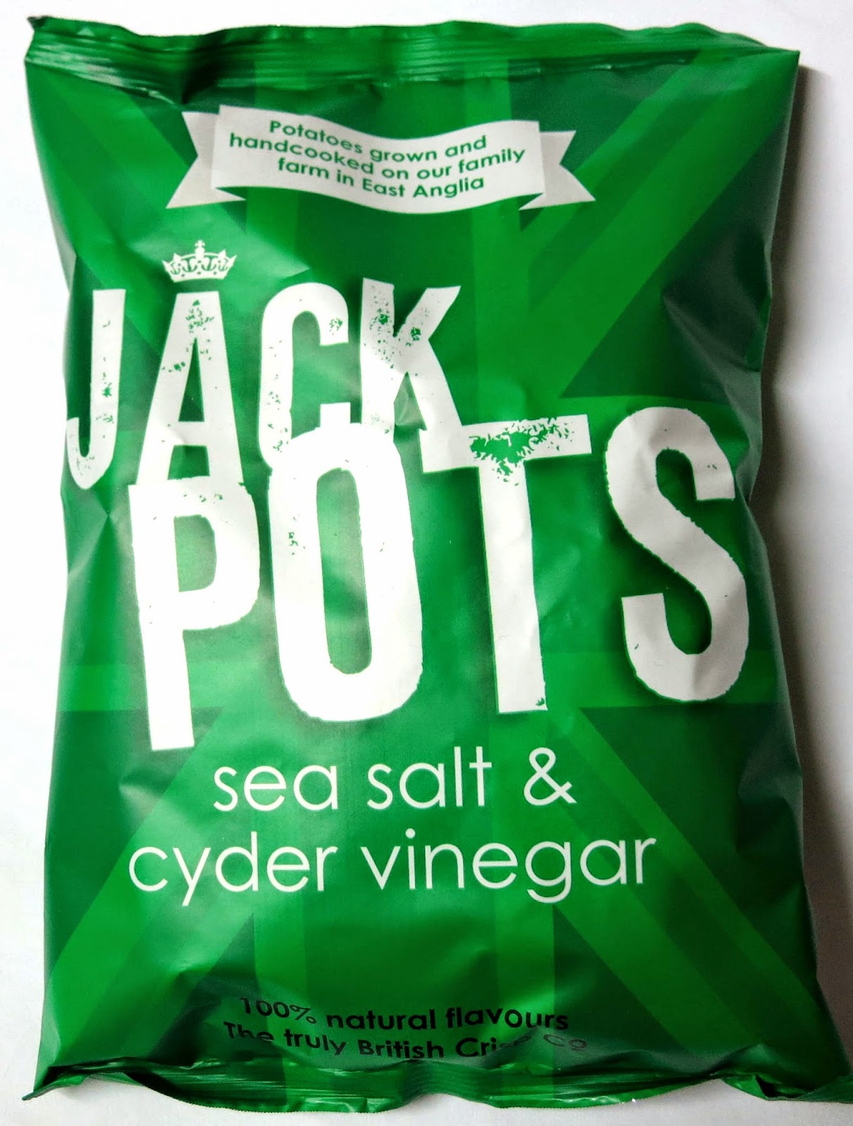 想 yummy, 就係咁 easy 【零食推介篇】英國 Jack Pots 厚切海鹽蘋果醋味薯片
