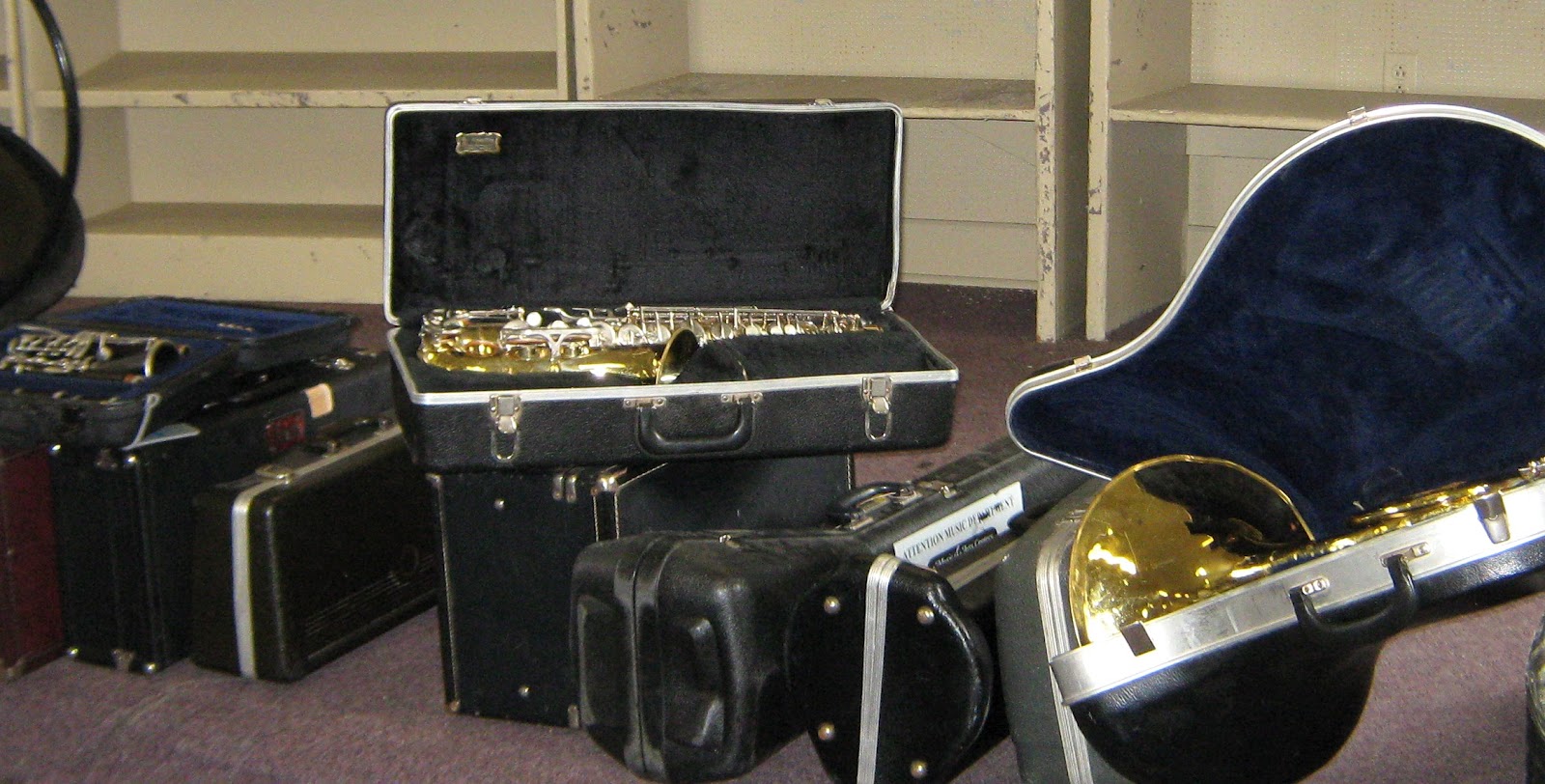 Zora Ellis Jr. High Band Instruments