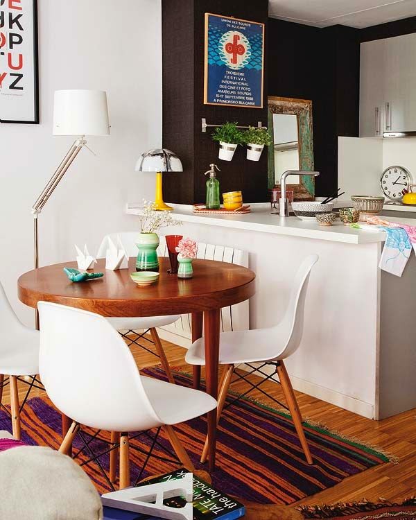 17 ideas de decoración de comedores pequeños modernos en fotos