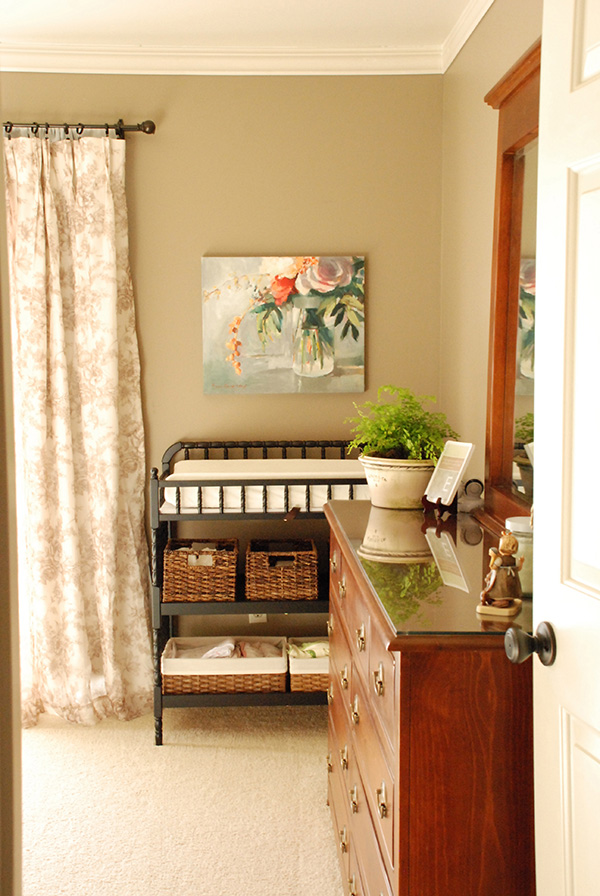 Home Tour The Morrow S Cottage Style Ranch Part 2 Curtis Casa First The Most Special One Of All Baby Edith S Nursery No Wonder Never Cries I Wouldn T Either If This Were My Room