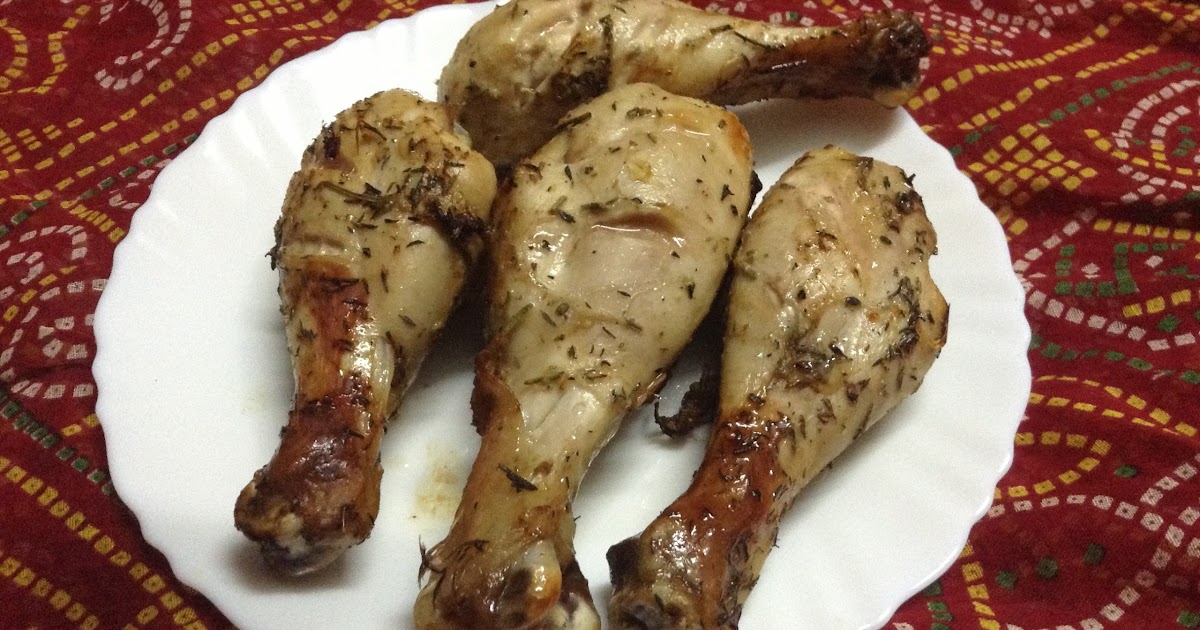 Chicken Drumsticks With Rosemary And Thyme