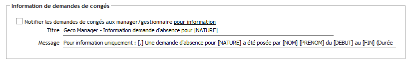 Gérer les notifications par email