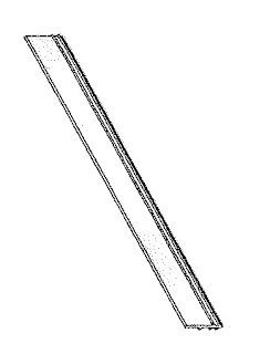 Electrolux Bottom Door Seal 154576501 Electrolux Bottom Door Seal 154576501