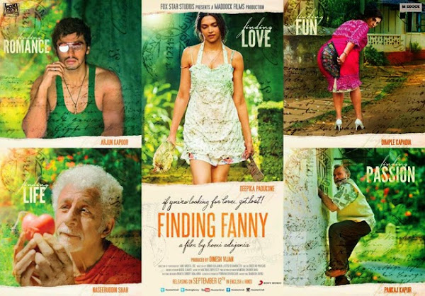Finding Fanny (2014) Movie Poster No. 4 Finding Fanny (2014) Movie Poster No. 4